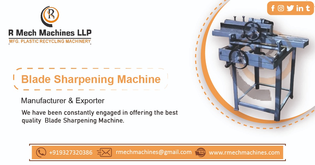 Blade Sharpening Machine Manufacturers in Ratlam