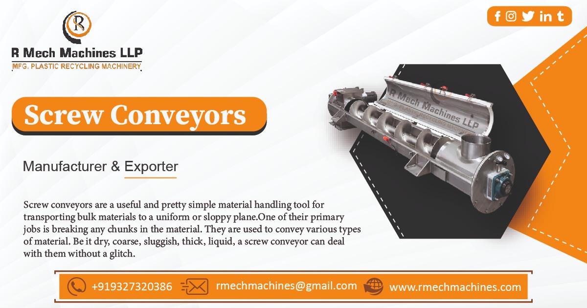 Screw Conveyors Manufacturers In Jimeta