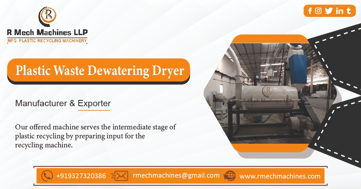 Plastic Waste Dewatering Dryer Exporter in Tanzania