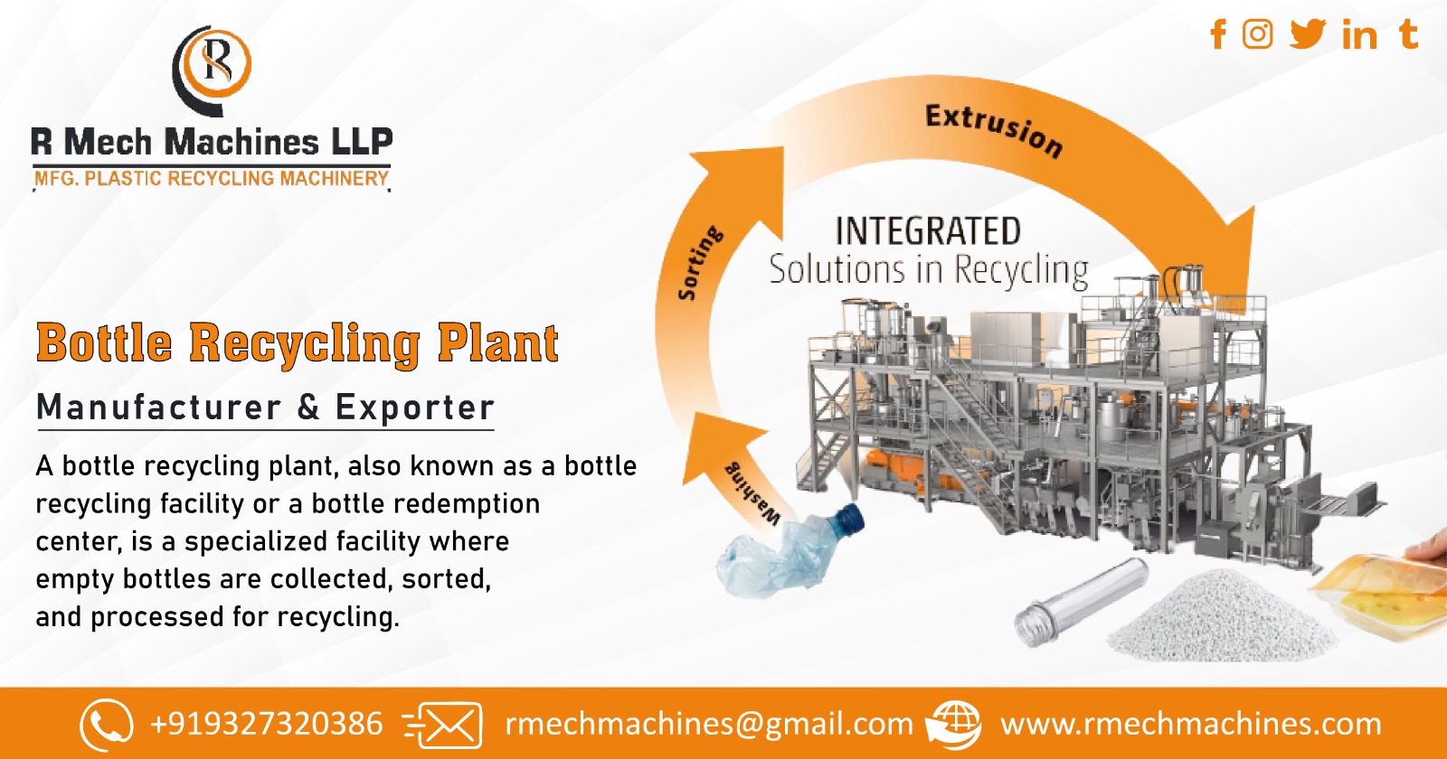 Exporter of Bottle Recycling Plant in Nigeria