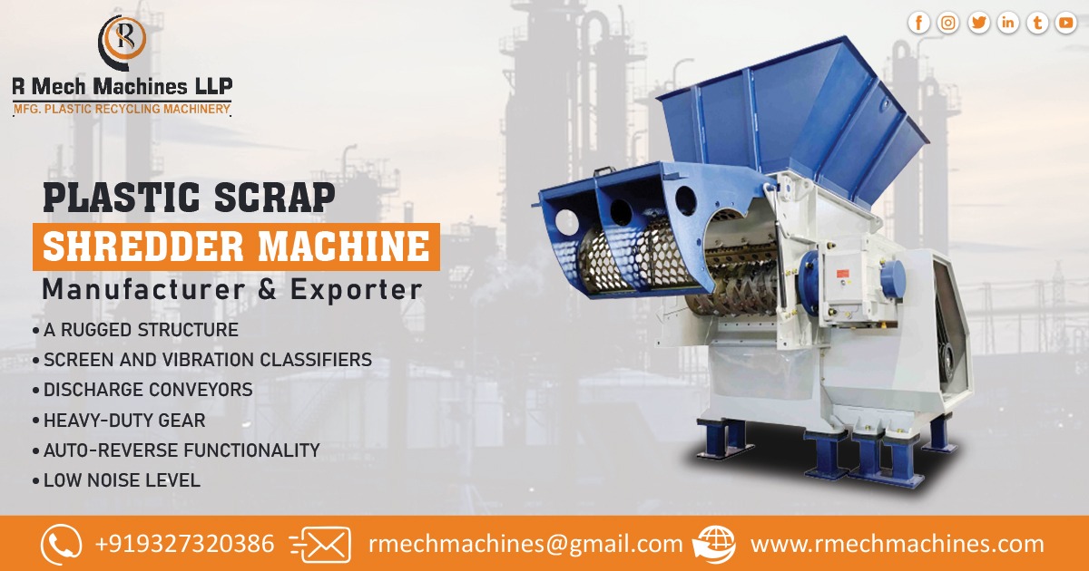 Exporter of Plastic Scrap Shredder Machine in Ghana
