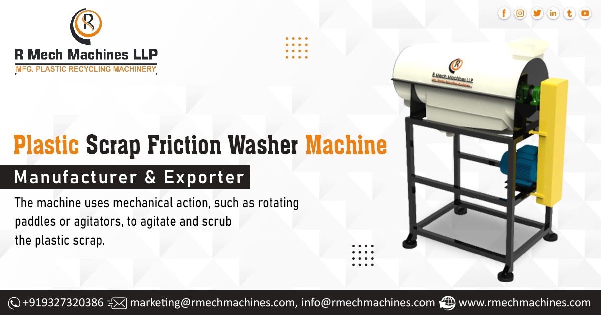 Exporter of Plastic Scrap Friction Washer Machine in Liberia