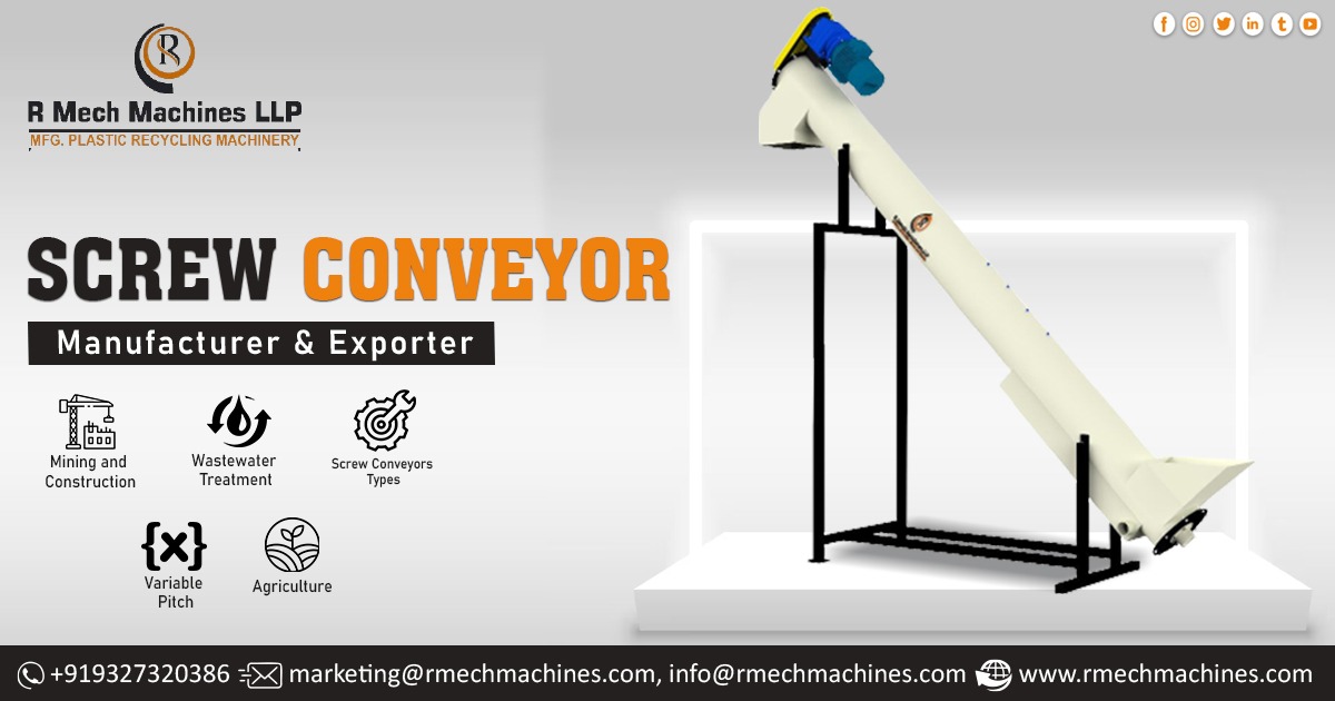 Exporter of Screw Conveyors in South Africa
