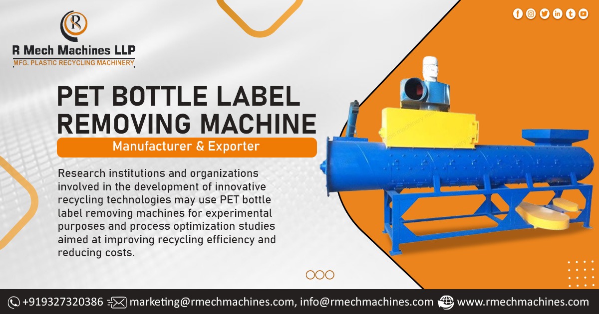 Exporter of PET Bottle Label Removing Machine in Kenya