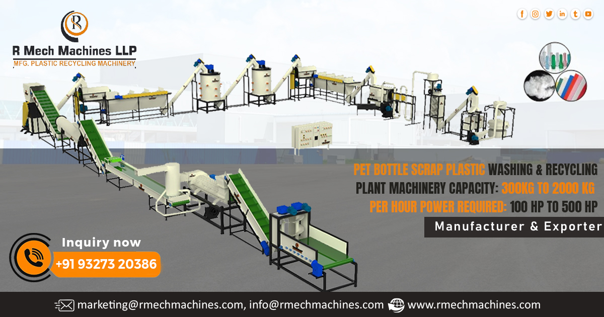 Pet Bottle Scrap Plastic Washing and Recycling Plant Machinery in Sudan