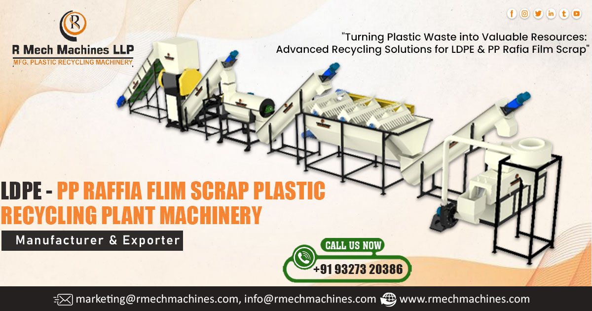 Raffia Scrap Plastic Recycling Plant Manufacturer