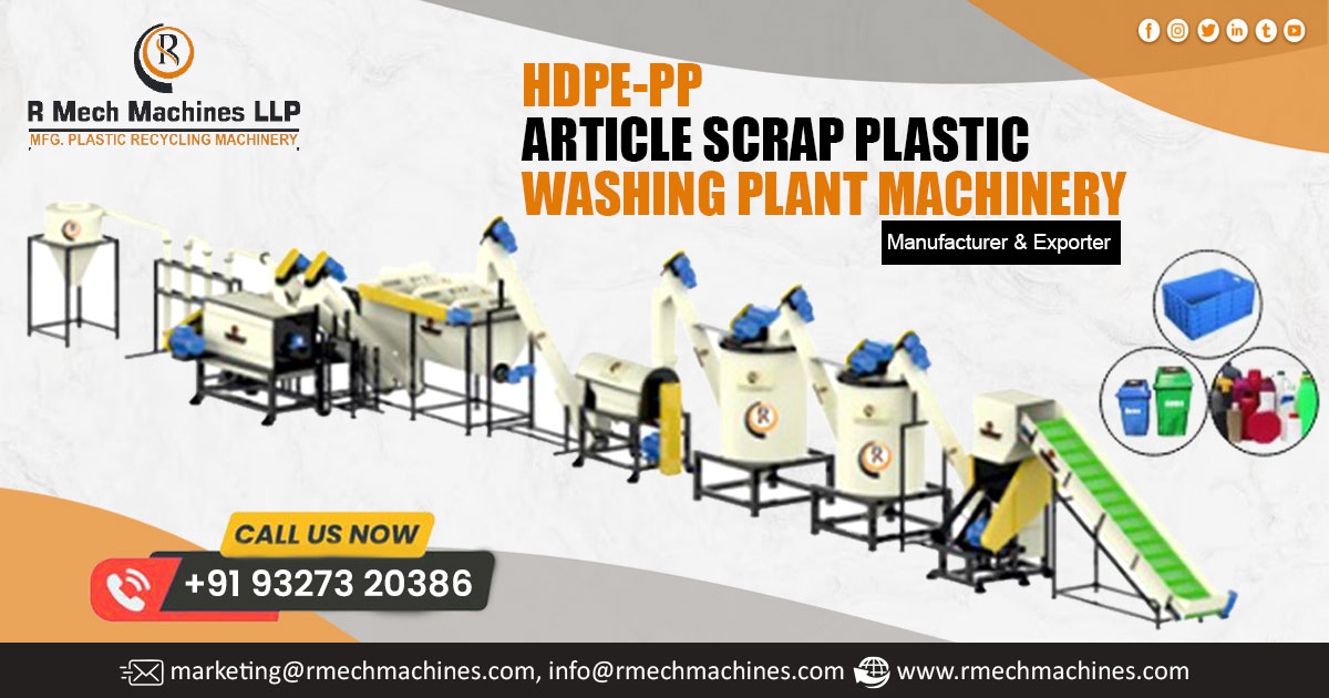 Article Scrap Plastic Washing Machinery in West Bengal