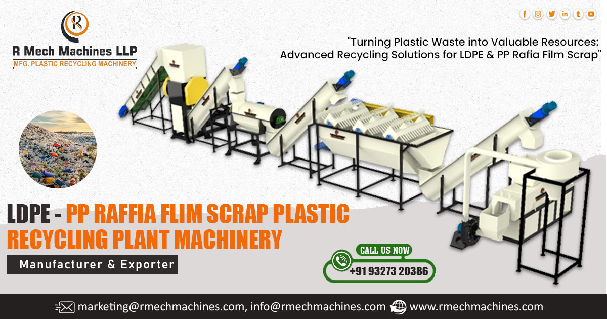 Rafia Film Scrap Plastic Recycling Plant in Morocco