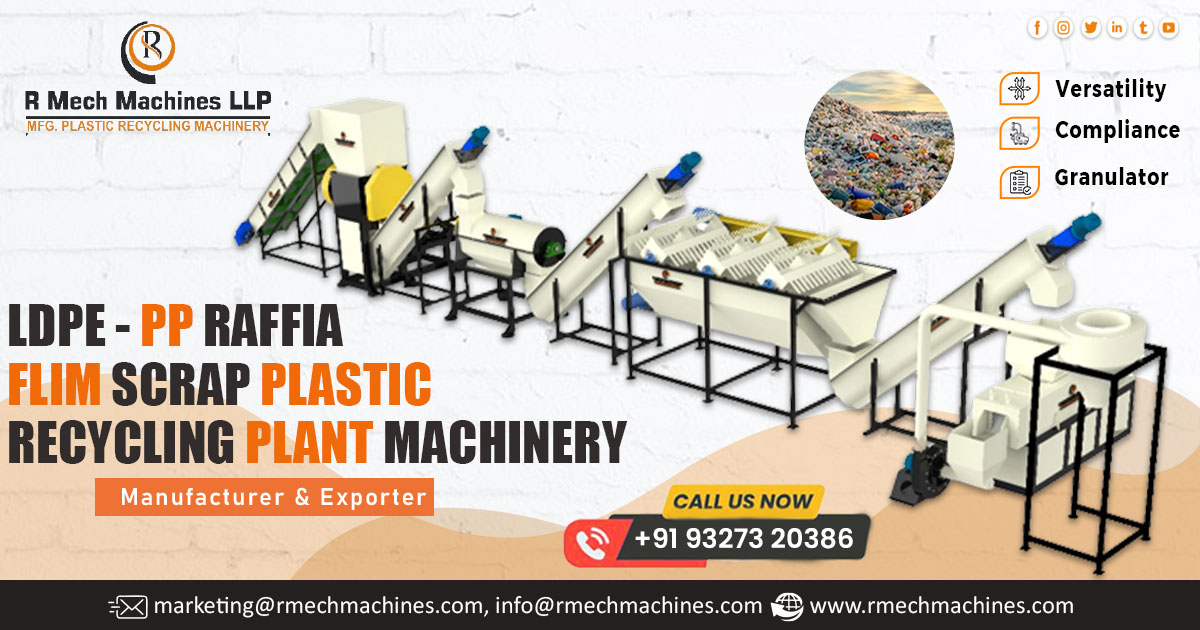 PP Raffia Recycling Machinery in UAE