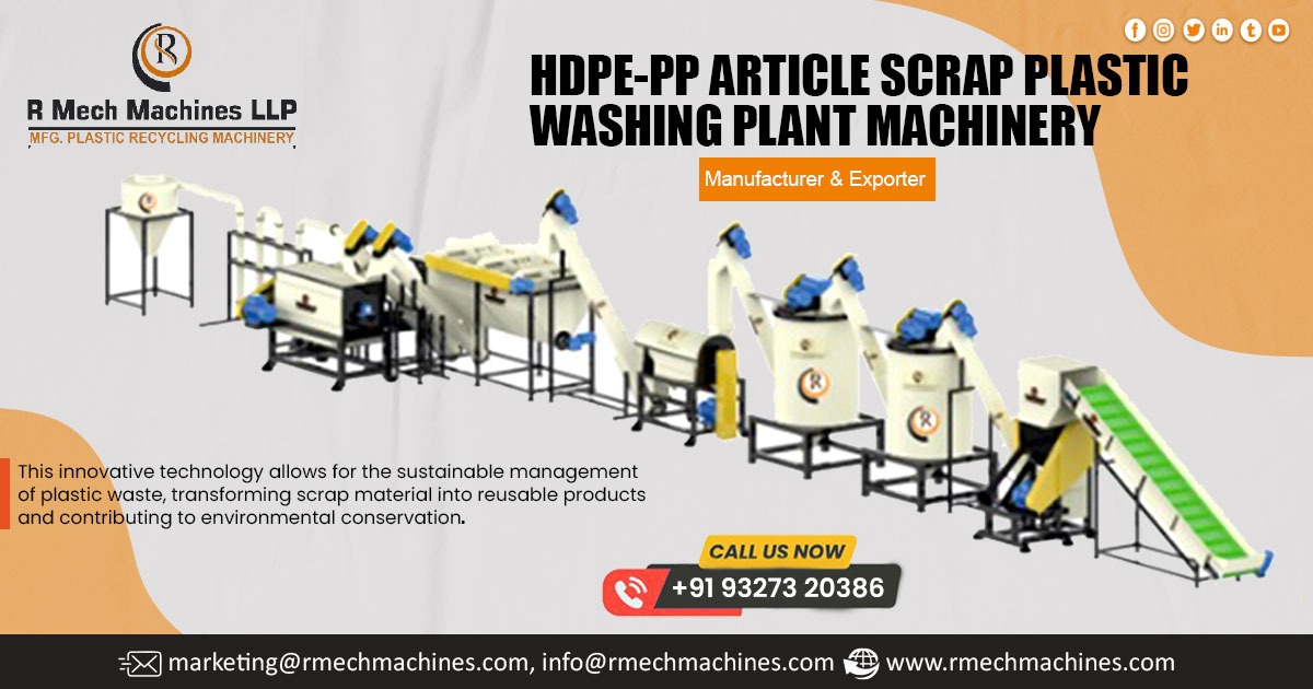 Article Scrap Washing Machinery in UAE