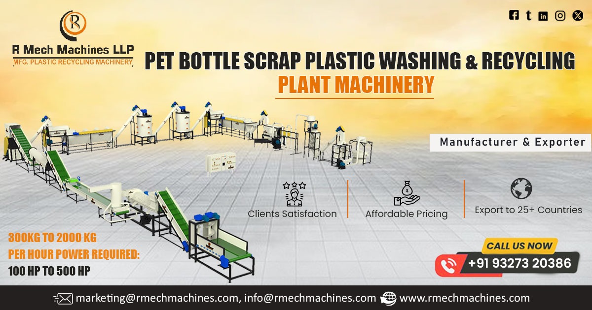 PET Bottle Scrap Plastic Washing and Recycling Plant in Nigeria