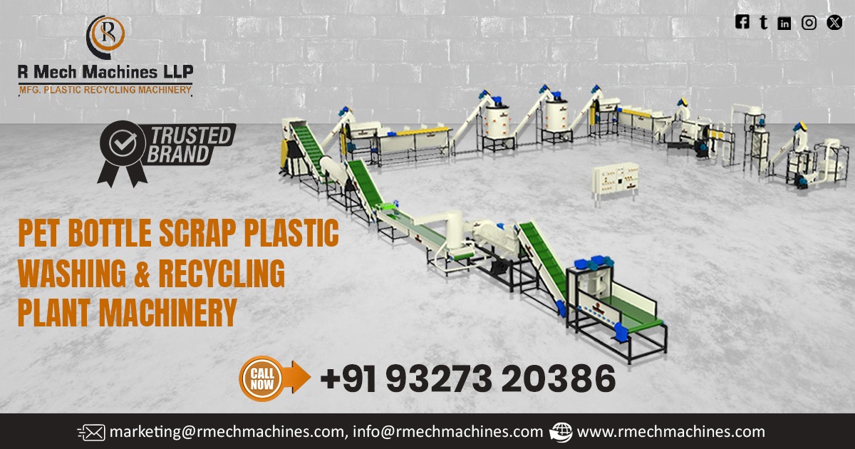 Plastic Scrap Washing and Recycling Machinery in Madhya Pradesh