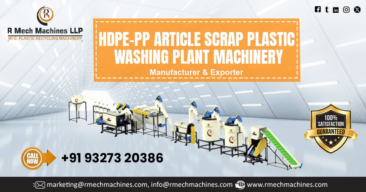 HDPE Plastic Scrap Washing Plant in Tanzania