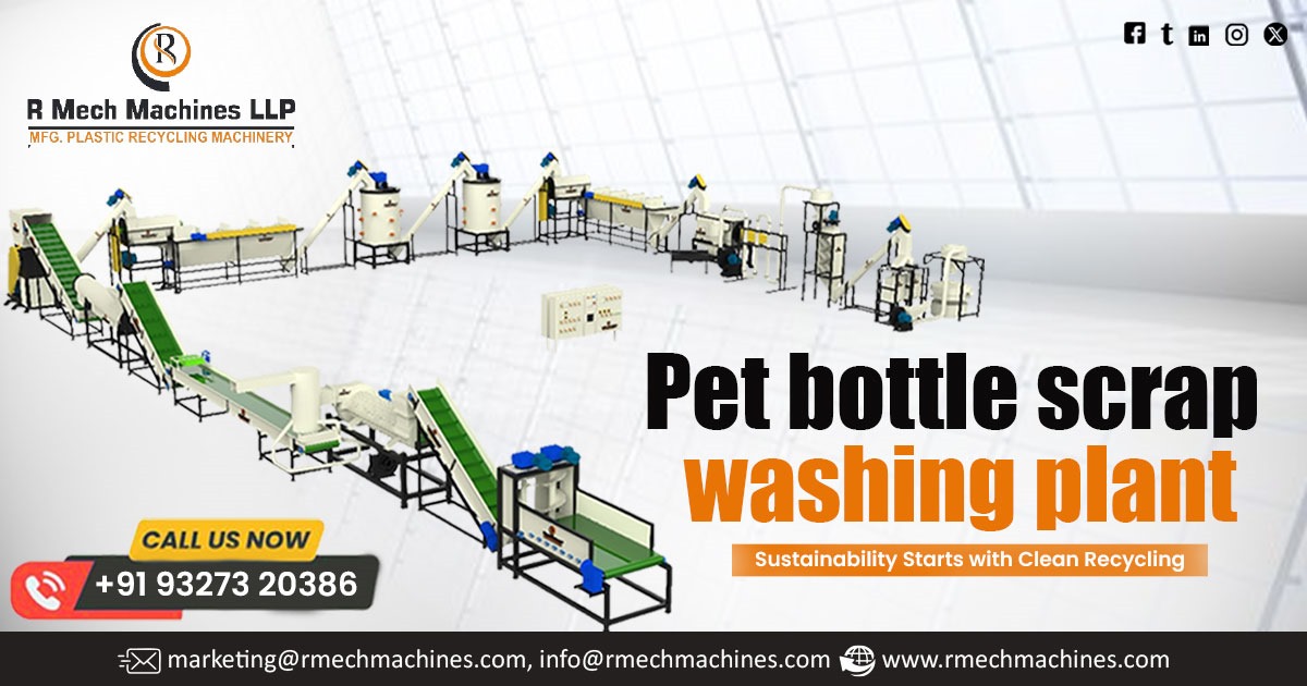 PET Bottle Scrap Washing Plant in Maharashtra