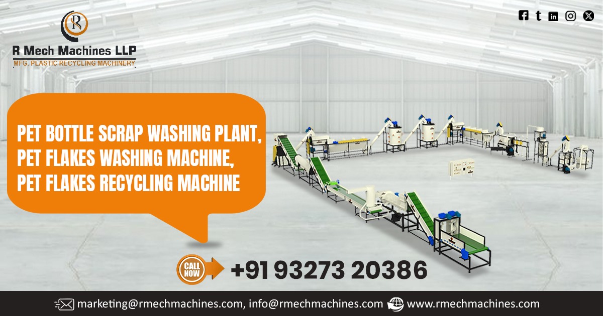 PET Bottle Scrap Washing Plant