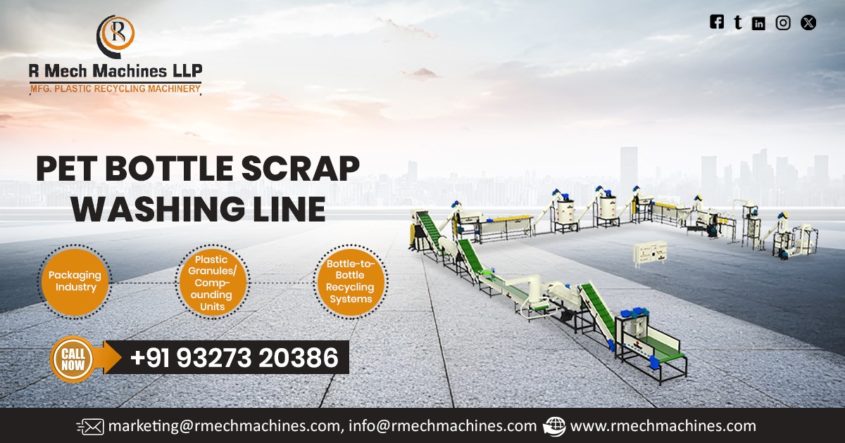 Supplier of Pet Bottle Scrap Washing Line in Haryana