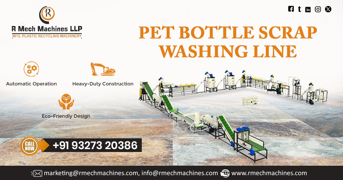 Supplier of Pet Bottle Scrap Washing Line in Jaipur