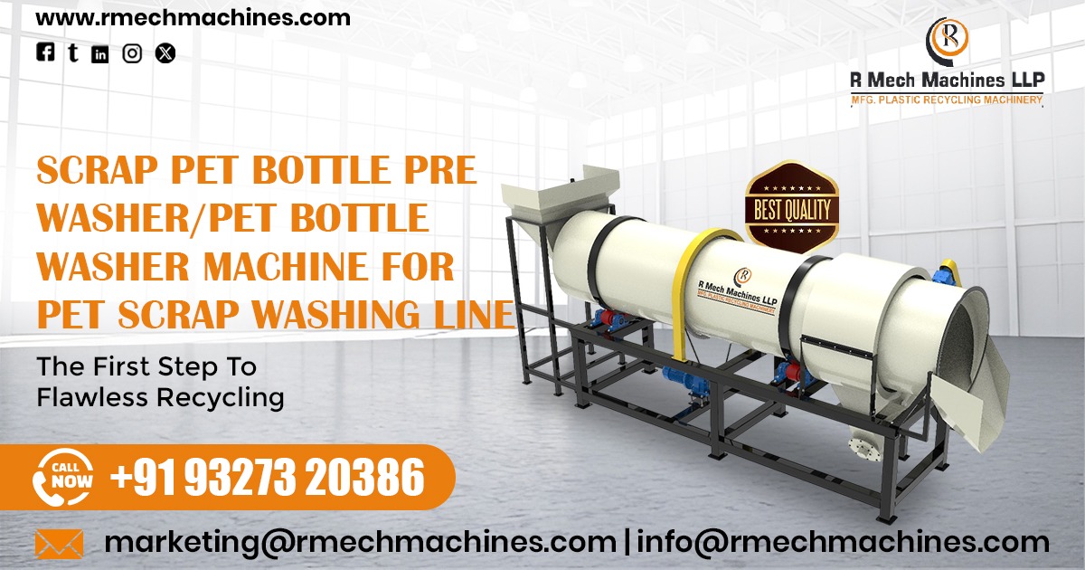 PET Bottle Washing Recycling Line in Kerala
