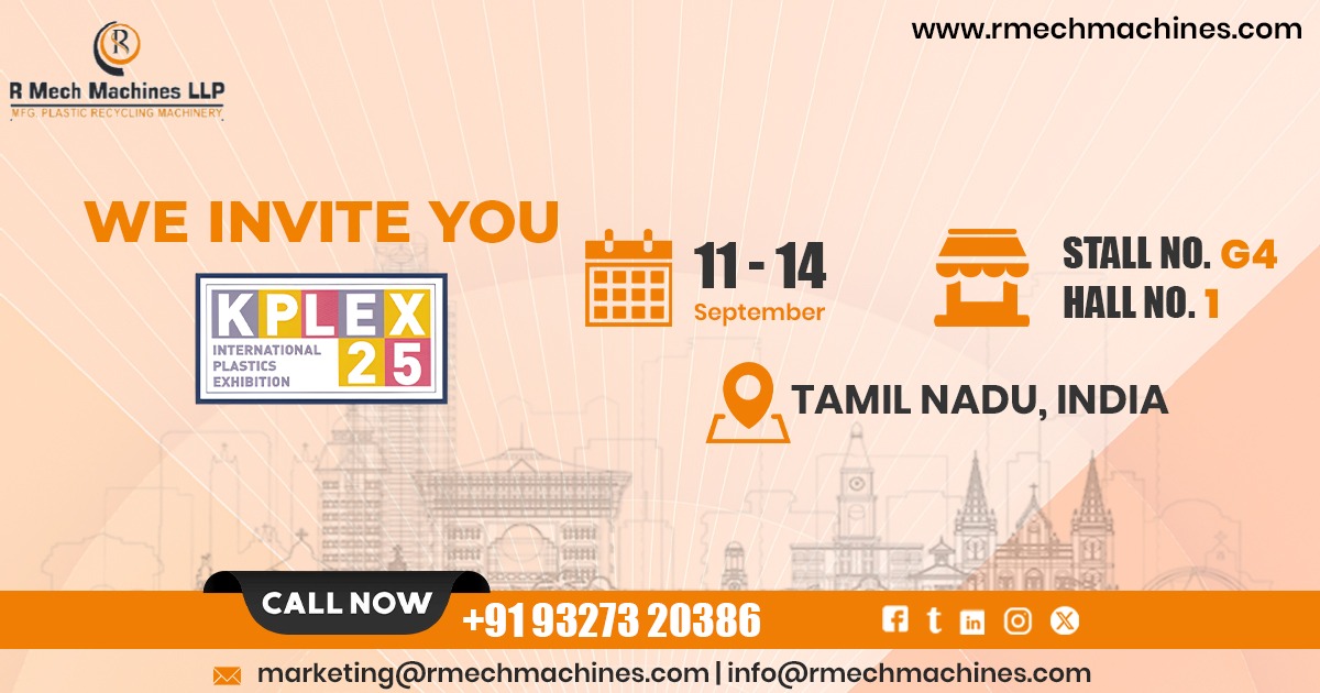R Mech Machines LLP invites you to KPLEX 2025 – International Plastics Exhibition!