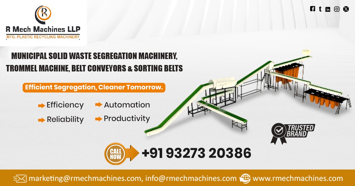 Municipal Solid Watse Segregation Management Machinery in Bhutan