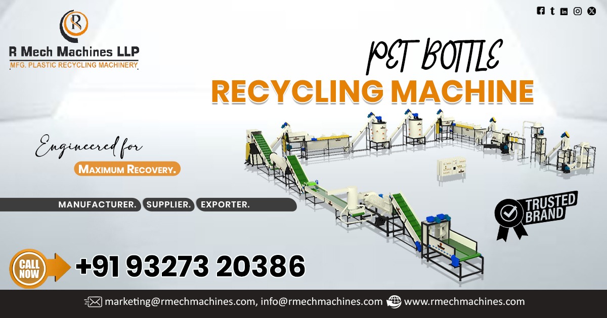 PET Bottle Recycling Machine in Germany