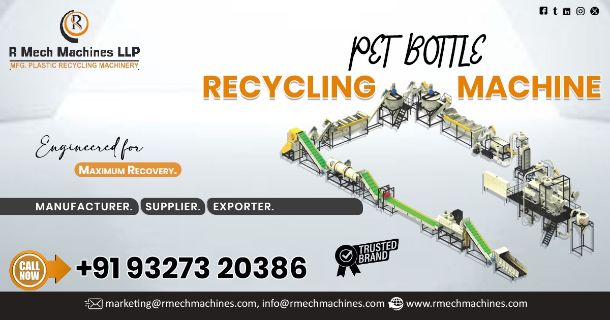 PET Bottle Recycling Machine in Germany