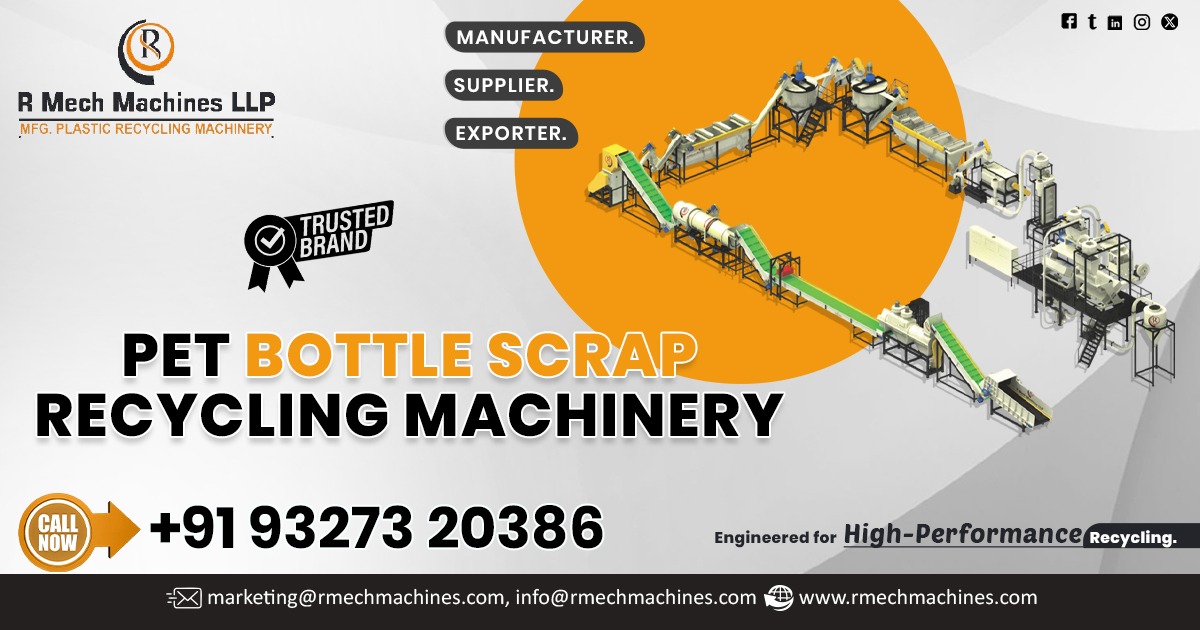 Pet Bottle Scrap Recycling Machinery in Vietnam