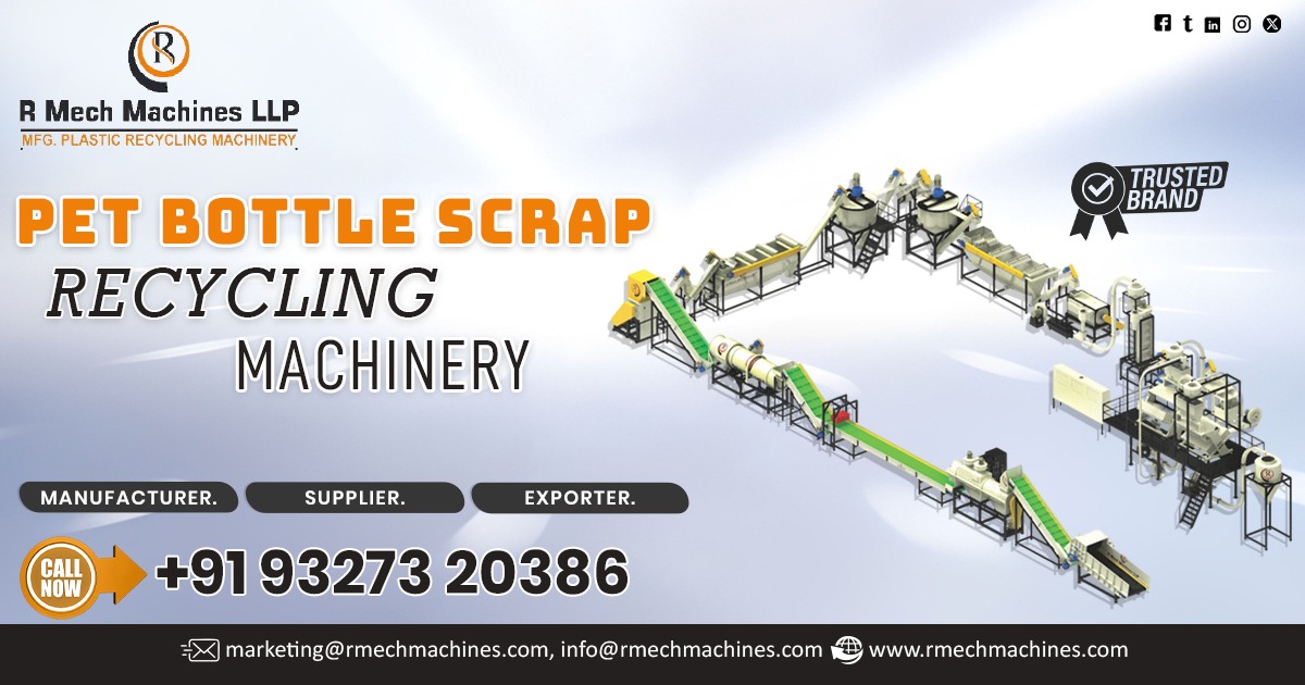 Pet Bottle Scrap Recycling Machine in Rajkot