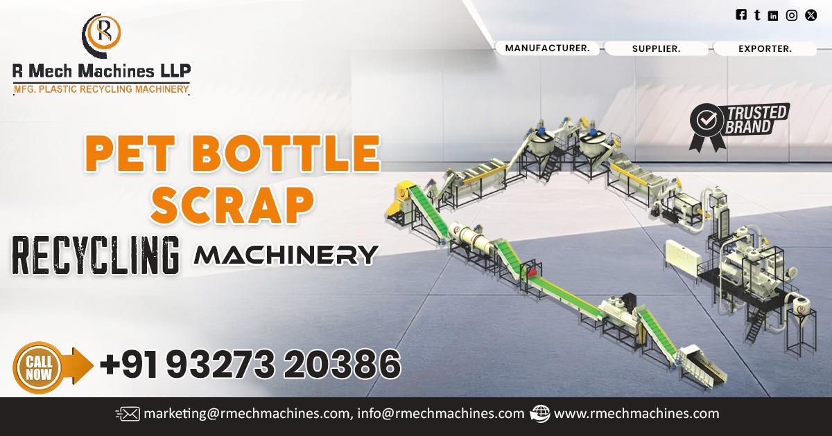 Pet Bottle Scrap Recycling Machine in Gujarat