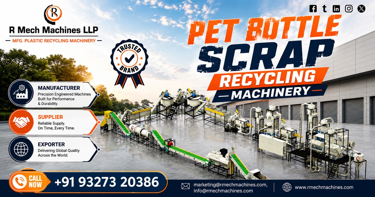 Pet Bottle Scrap Recycling Machinery in Doha