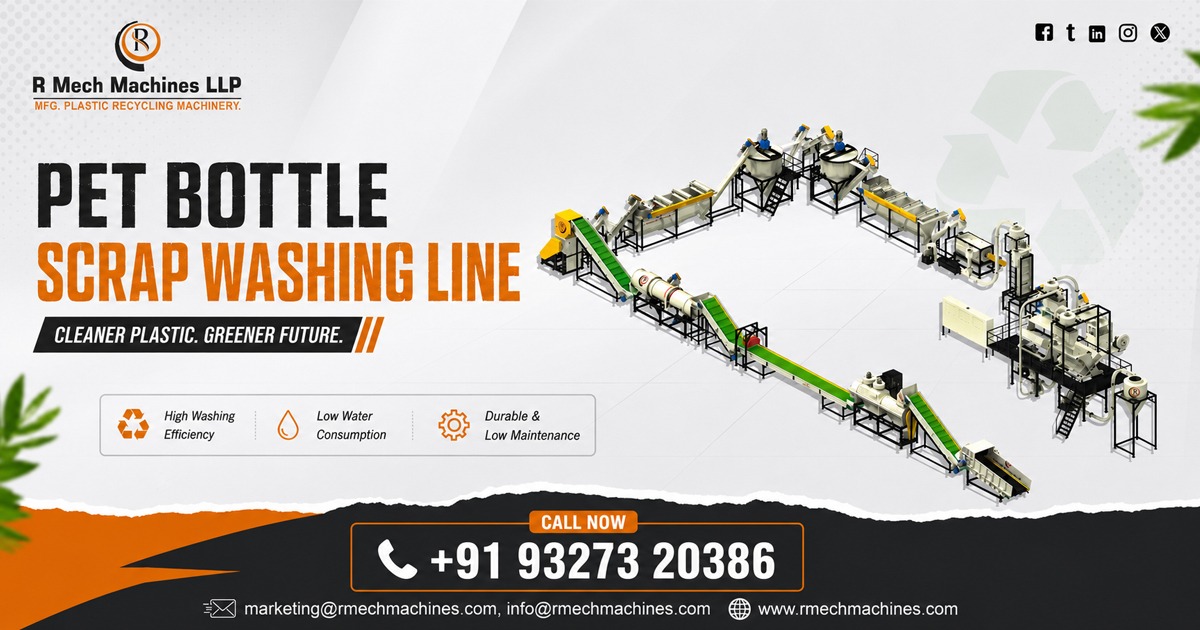 PET Bottle Scrap Washing Line in Delhi