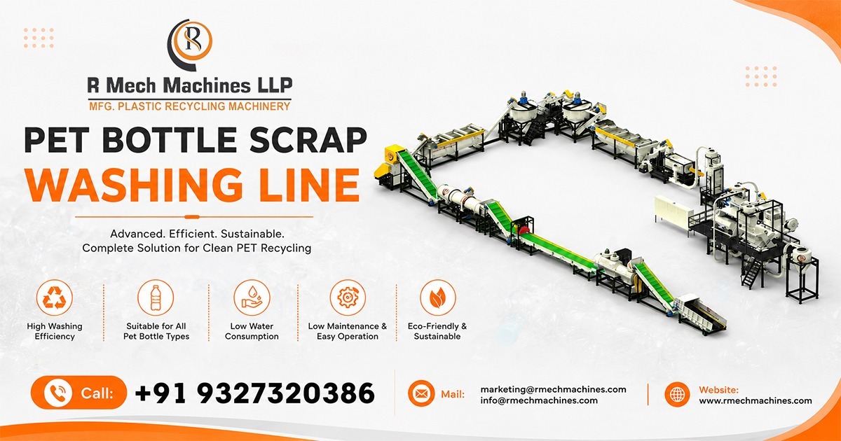 PET Bottle Scrap Washing Line In Hyderabad