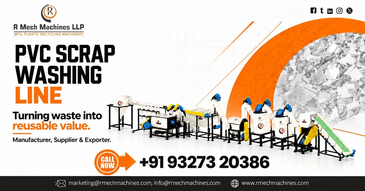 PVC Scrap Washing Line in Kerala