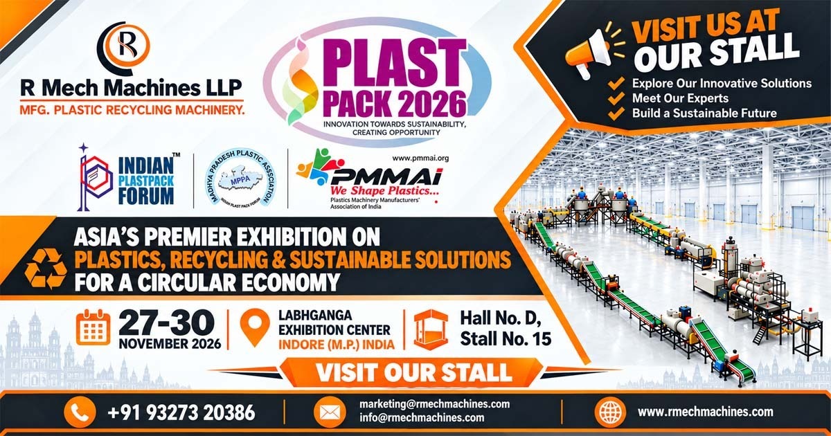 Visit R Mech Machines LLP at PLASTPACK 2026 Exhibition
